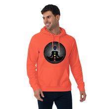 Load image into Gallery viewer, Sweat à capuche écologique Raglan unisexe Chakras