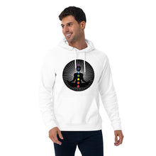 Load image into Gallery viewer, Sweat à capuche écologique Raglan unisexe Chakras