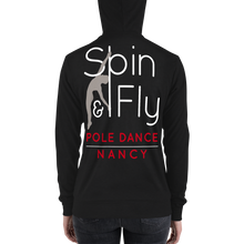 Load image into Gallery viewer, Sweat à Capuche Unisexe à Fermeture Éclair Pole dance Nancy